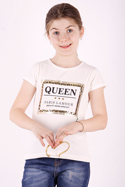 Toontoy Μπλουζάκι για κορίτσια Queen Varak Leoapar με τύπωμα