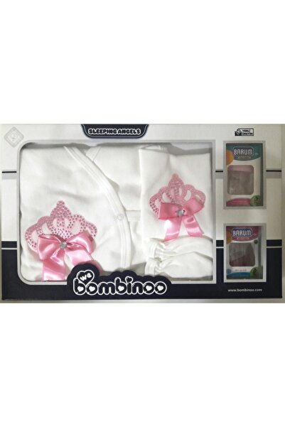 Genel Markalar % 100 Pamuk Kız 7 Li Bebek Yeni Doğan Taşlı Hastane Çıkış Zıbı...