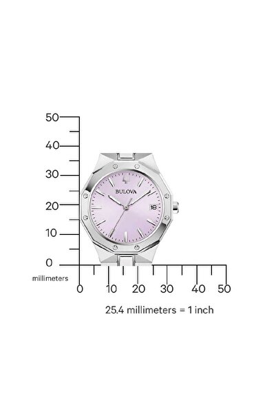 Bulova Ceas de damă 96M170, cuarț, 32mm, 10ATM