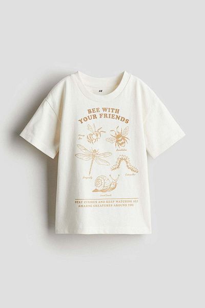 H&M Relaxed Fit Cotton T-shirt