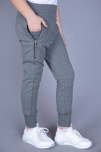 Toontoy Girl's Zippered Side Detailed Sweatpants