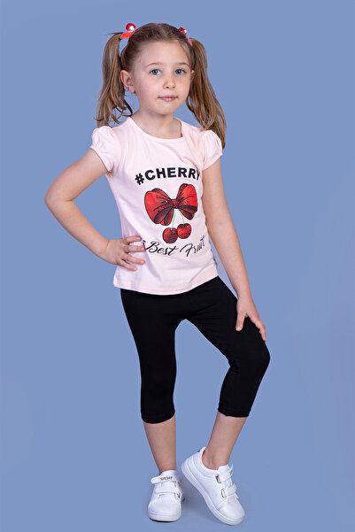 Toontoy Комплект чорапогащи за момичета с черешови мотиви