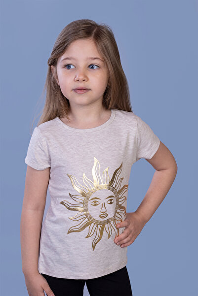 Toontoy Fată - Tricou cu frunze de frunze de frunze