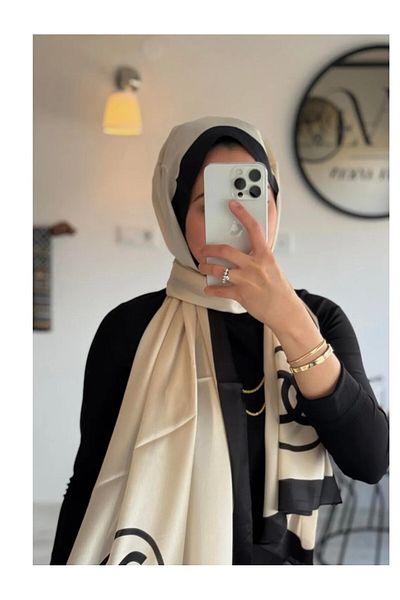 MODA Μεταξωτό σάλι Voile CH