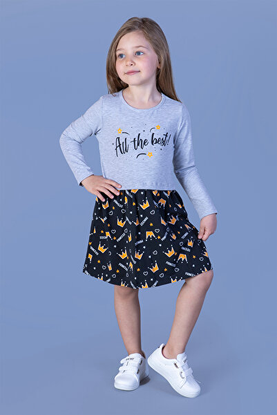 Toontoy Rochie pentru fetiță - All The Best cu imprimeu