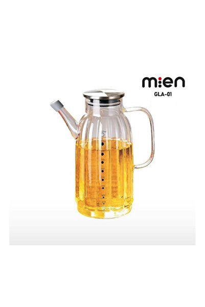 MİEN 1000ML METAL KAPAKLI BOROSİLİKAT CAM YAĞDANLIK
