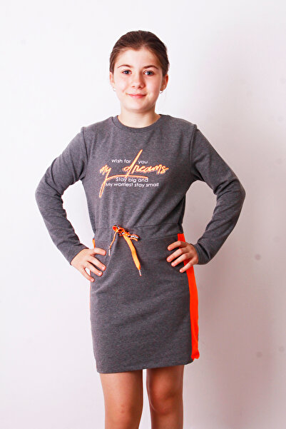 Toontoy Момиче - Рокля с принт „Моите мечти“