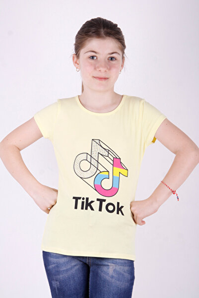 Toontoy TikTok majica za devojčice Štampano