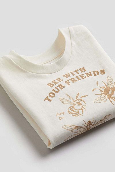 H&M Relaxed Fit Cotton T-shirt