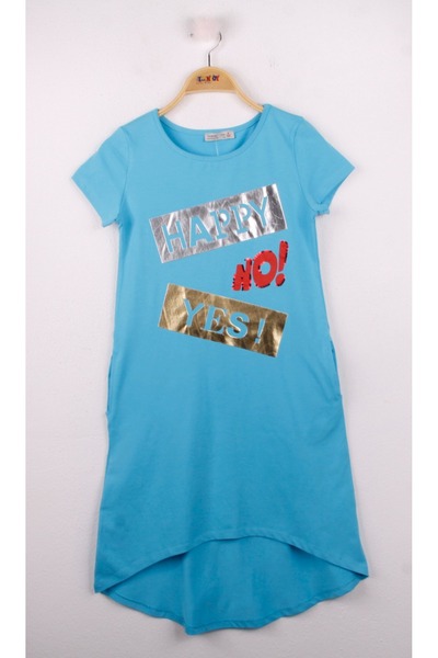 Toontoy Girl - Yes No Printed Dress