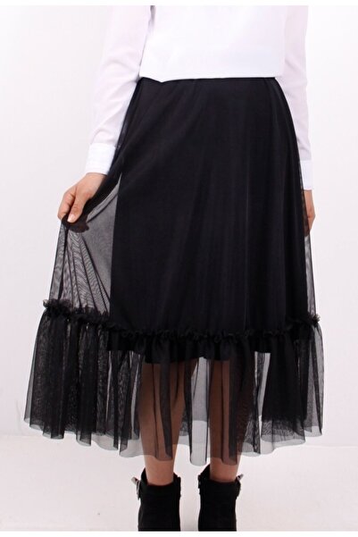 Fulla Moda Lacy Ruffled Girl's Skirt