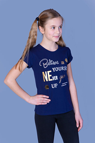 Toontoy Tricou pentru fetiță - Never Pullu cu imprimeu