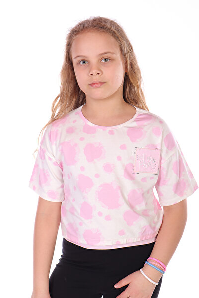 Toontoy Fată - Tricou cu detaliu brodat Im Fine