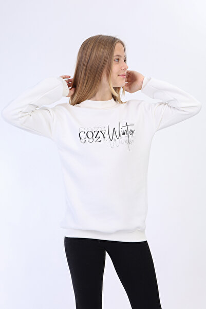 Toontoy Φούτερ για κορίτσια με ζιβάγκο με βαμβακερή επένδυση