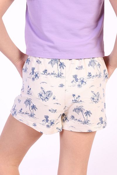 Toontoy Girl - California Embroidered Shorts