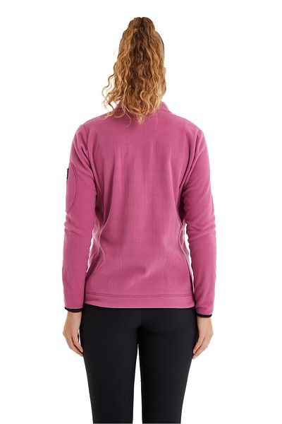 Blackspade Γυναικείο φούτερ με φερμουάρ Flash Thermal Fleece Pink C0T8N6O15