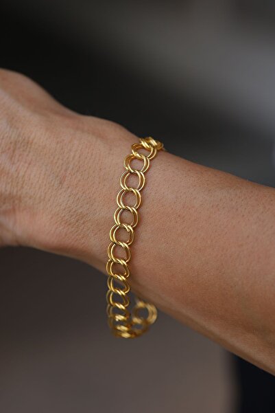 Yenigün Kuyumculuk 14 Ayar Altın Samanyolu Bileklik