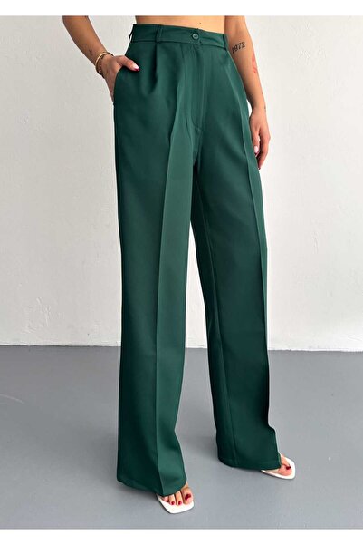 ZF BUTİK Set aus Weste und Hose aus Premium-Stoff – Schnürung vorne