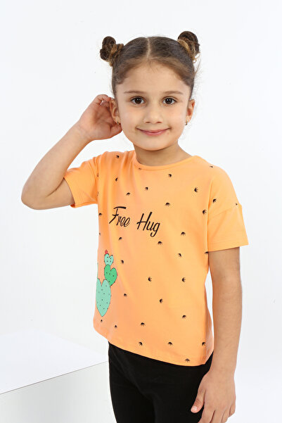 Toontoy Μπλουζάκι για κορίτσια Free Hug Heart με τύπωμα