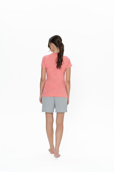 U.S. Polo Assn. Pink Bicycle Collar and Summer Shorts Pajama Kit U.S. Polo Assn. For Women