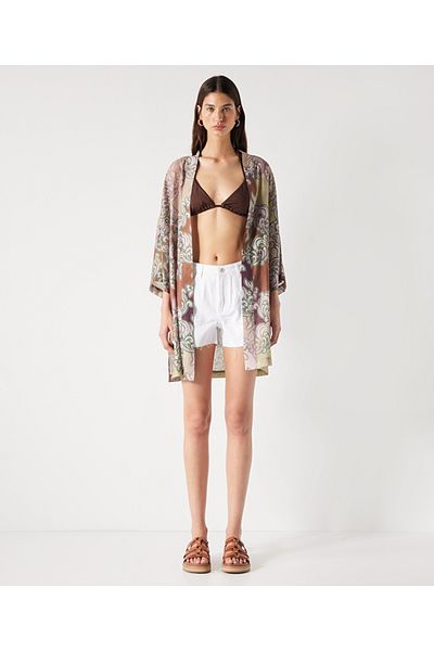 İpekyol Kimono mit Gürteldetail