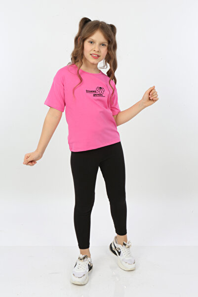 Toontoy Tricou pentru fetiță - Dreamy Garden cu broderie