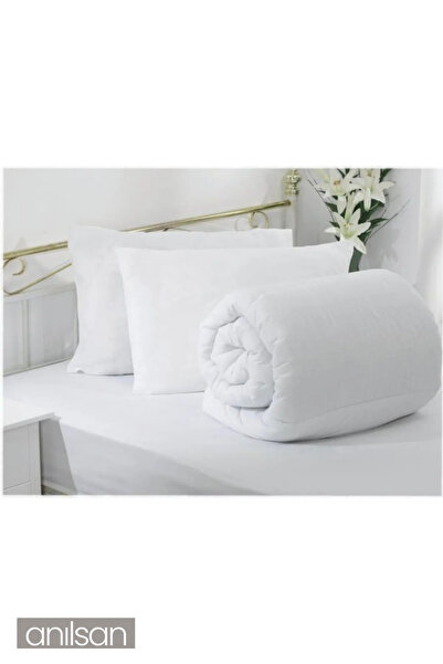 Anılsan Double Silicone Quilt +2 Microfiber Pillow Set 800Gr