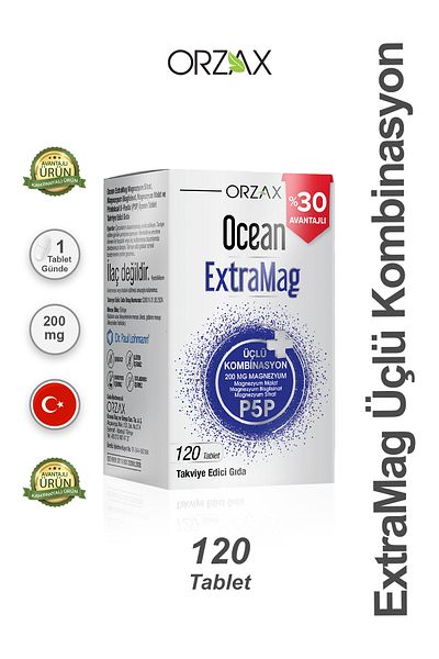 Ocean Extramag 120 P5P Tablet - Triple Combination