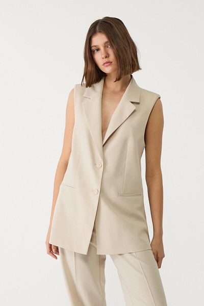 Stradivarius Basic regular fit waistcoat