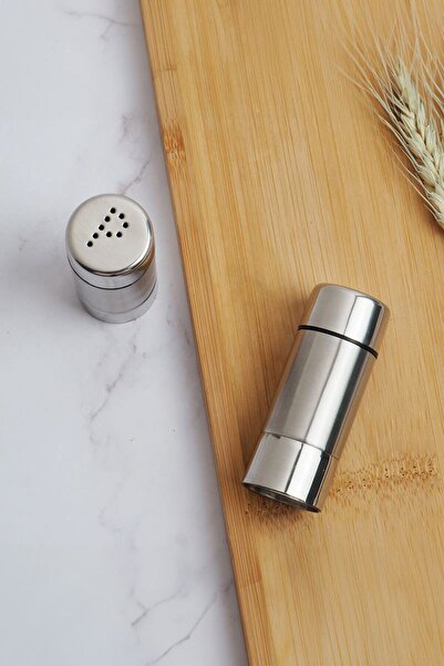 Chavin 10 Pieces 304 L Steel Large Size Pepper Shakers Cin980-10