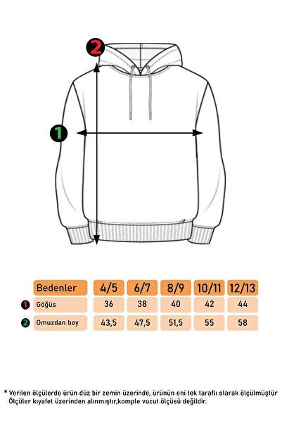 Toontoy Κορίτσι - με κουκούλα με τύπωμα Φούτερ