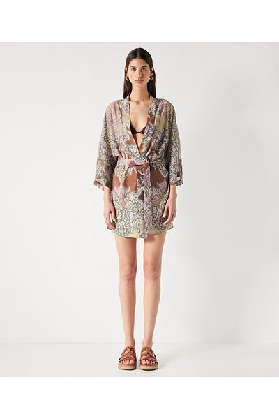 İpekyol Kimono mit Gürteldetail