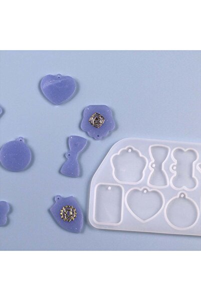 Genel Markalar Silikon Epoksi Çoklu Kolye Kalıbı