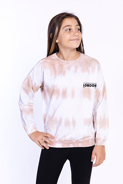 Toontoy Hanorac cu model Tie Dye pentru fete