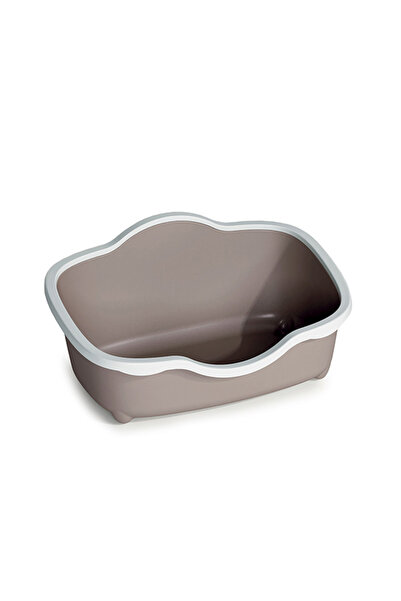 Stefanplast Tres Chic Open Cat Litter Box - 56L x 38W x 26H cm