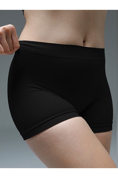 MİSTİRİK Boxer negru pentru slăbire model Moncorno - Chiloți fără cusături care nu provoacă urme