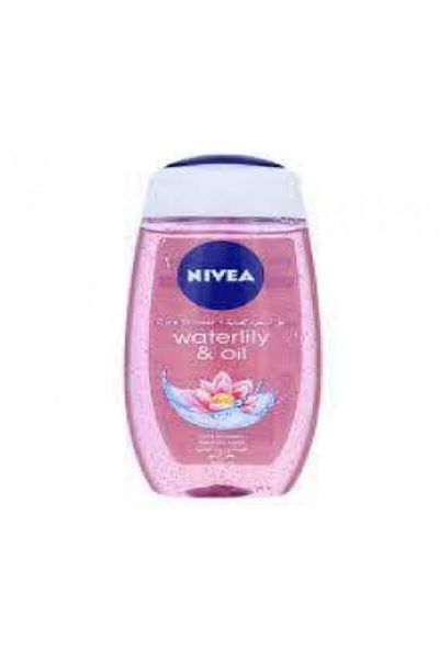 NIVEA Shower Gel Waterlily & Oil 250ml 13341 --- نيفيا جل استحمام بعطر الزئبق 250مل