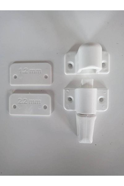 Diril Yapı Market PVC Pen Window Crash (spring) Lock and Screw - 5 Sets