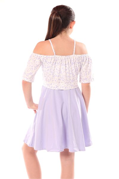 Toontoy Girl's Leopard Patterned Strap Dress