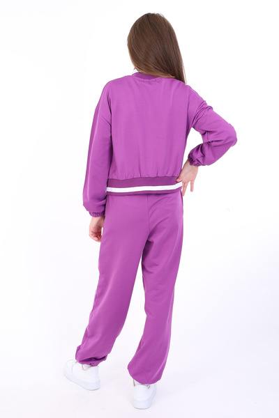 Toontoy Girl's Tracksuit Set - Comfortable and Stylish