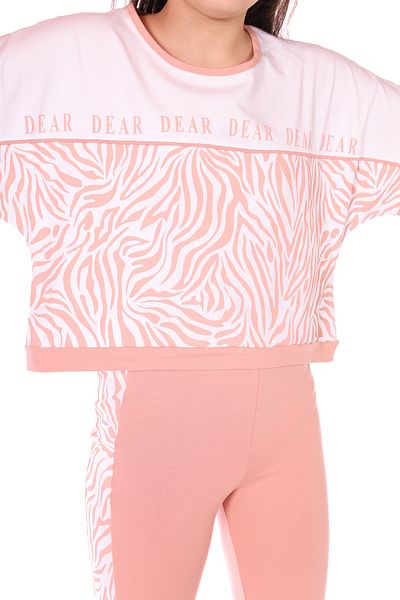 Toontoy Zebra Patterned Girl's Tights Set