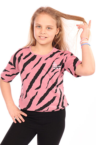 Toontoy Set de tricou complet imprimat pentru fetiță