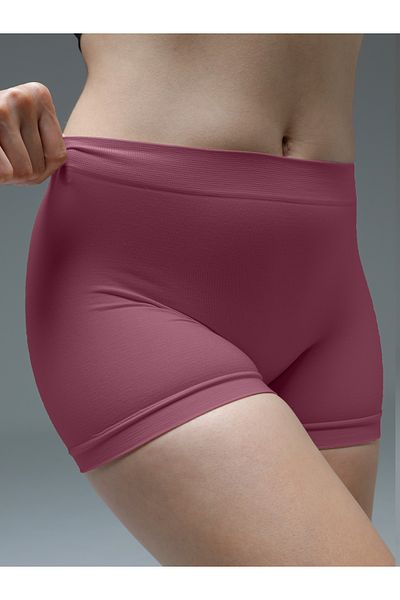 MİSTİRİK Boxer de slăbit model Moncorno - model de fund, fără urme, chiloți fără cusături, culoare trandafir praf