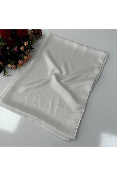 LadyCoco Білий шарф з розривами Jan Jan Abiye - JJ0317