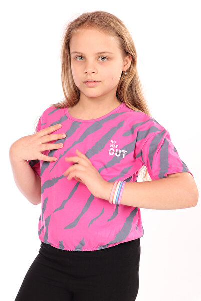 Toontoy Set de tricou complet imprimat pentru fetiță