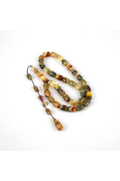 LapisDo Capsula Katalin croială 8x11 mm Mărgele de rugăciune - Multicolore