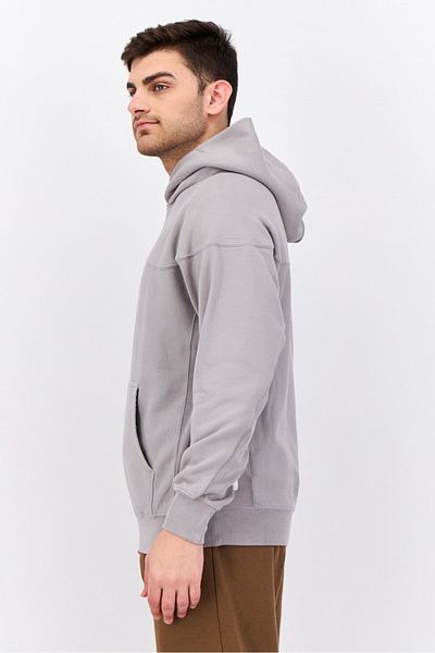 Champion Men Sportswear Fit Long Sleeves Outdoor Sweatshirt, Grey
