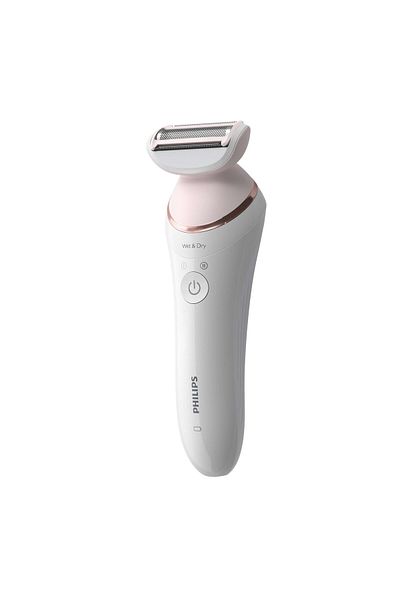 Philips Philips Wet and Dry Epilator Series 8000 BRE730/10, 7 accessories, 2 speeds, opti-light, Silver