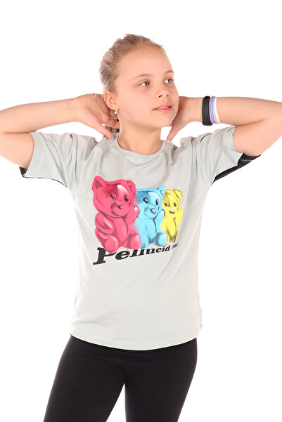 Toontoy Μπλουζάκι για κορίτσια Penucid Bear με τύπωμα