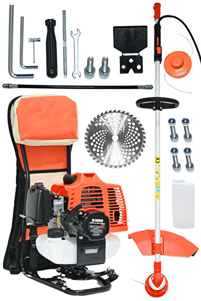 Mur-Cell Sarkch Cg5208 Benzinli Sırttan Taşımalı Ot Biçme Motoru